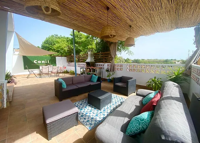 Casa Manria En Conil Con Piscina, Hasta 6 Personas Hébergement de vacances Conil De La Frontera